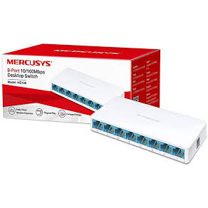 hub-lan-switch-hub-mercusys-ms108-8-ports-10-100mbps-desktop-switch-hub-switch-8-port-สวิตซ์