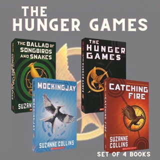 the Hunger Games หนังสือภาษาอังกฤษ วรรณกรรมภาษาอังกฤษ เกมล่าเกม เกมล่าชีวิต วรรรผจญภัยแฟนตาซี