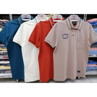 เสื้อโปโลไซส์ใหญ่ Polo เสื้อผู้ชายอ้วน แฟชั่น #NR66102 ไซส์ใหญ่ 2XL , 3XL , 4XL