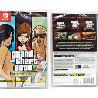 ภาพหน้าปกสินค้า(ใส่โค้ด 9ETFCD7D ลด 7%) Nintendo Switch GTA The Trilogy [The Definitive Edition] ภาษาอัง ซึ่งคุณอาจชอบราคาและรีวิวของสินค้านี้