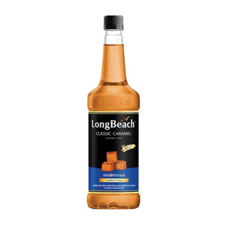 LongBeach Sugar Free Classic Caramel Syrup ลองบีชไซรัปคลาสสิคคาราเมล สูตรไม่มีแคลอรี่ (740ml.)