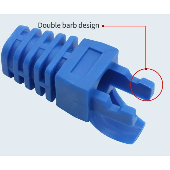 บูทครอบหัว-rj45-บูทครอบหัวแลน-cat5e-locking-plug-boot-ยางครอบหัวแลน-ปลั๊กบูทส์-boot-lan-บูทเอเลี่ยน-boot-alien