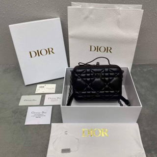 CHRISTIAN DIOR BOX BAG WITH CHAIN  New Collection  เป็นงานดีสุด