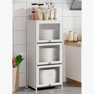 อาหาร Organizer ตู้ Sideboard กล่องเก็บเครื่องปรุงรส Container Room บุฟเฟ่ต์ Rangement อาหาร Muebles De Cocina