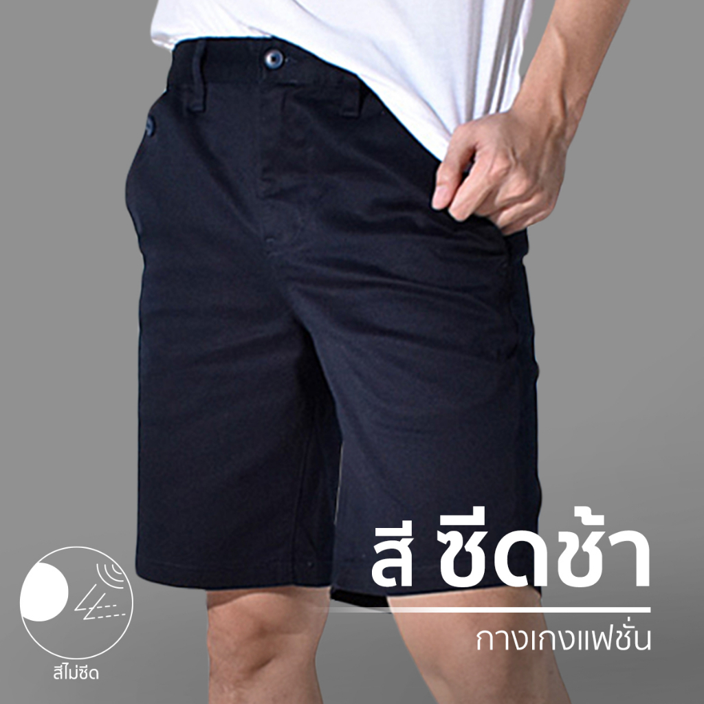 ภาพสินค้าera-won กางเกงขาสั้น รุ่น Japanese Vintage Shorts สี Blue Smith จากร้าน erawon_official_store บน Shopee ภาพที่ 2