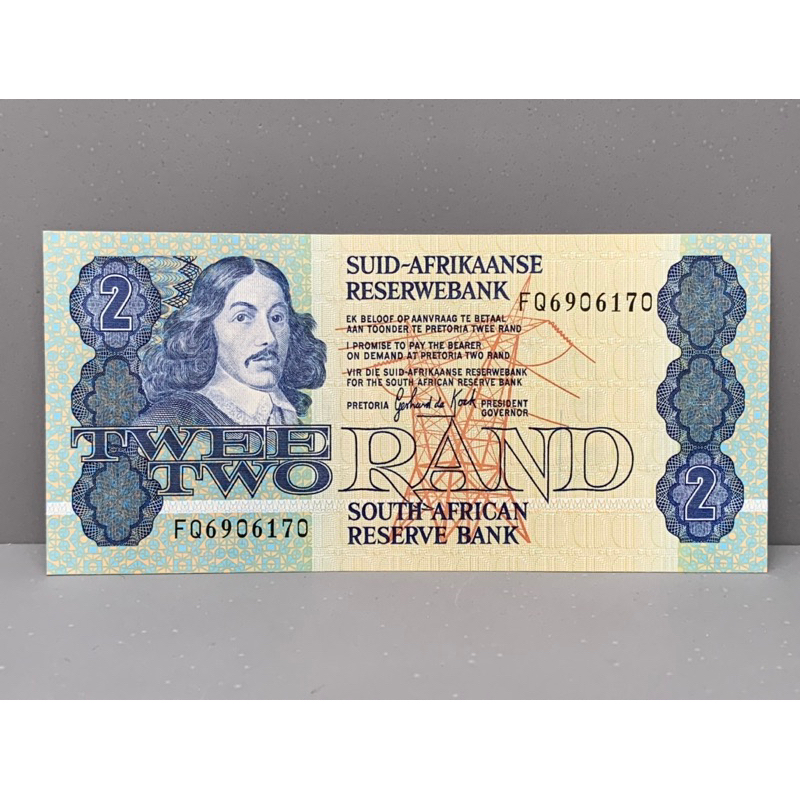 ธนบัตรรุ่นเก่าของประเทศแอฟริกาใต้-ชนิด2rand-ปี1978