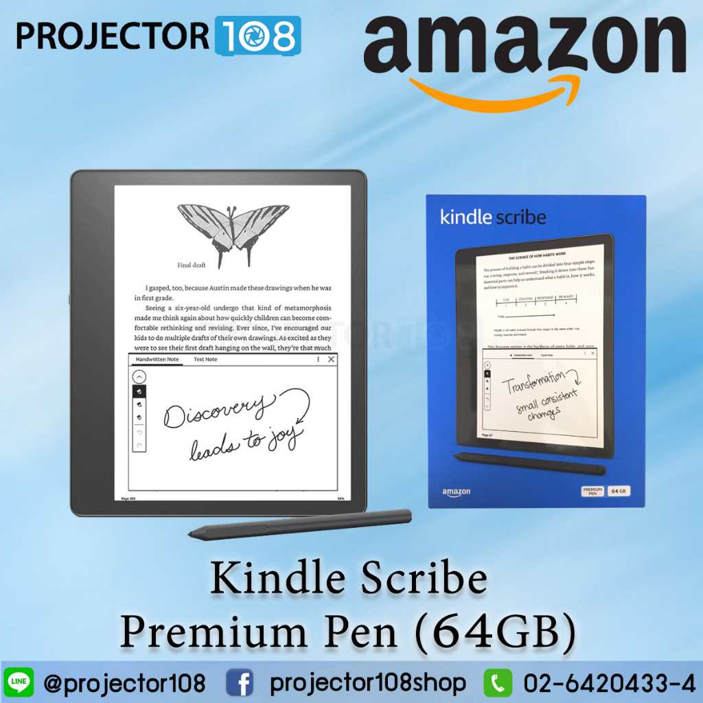 Amazon Kindle Scribe 64 GB, The First Kindle For Reading And Writing ...