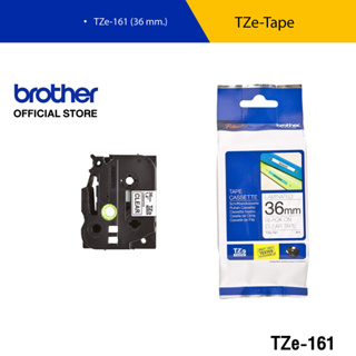 BROTHER Label Tape TZE 36 mm เทปพิมพ์อักษร ขนาด 36 มม. แบบเคลือบพลาสติก
