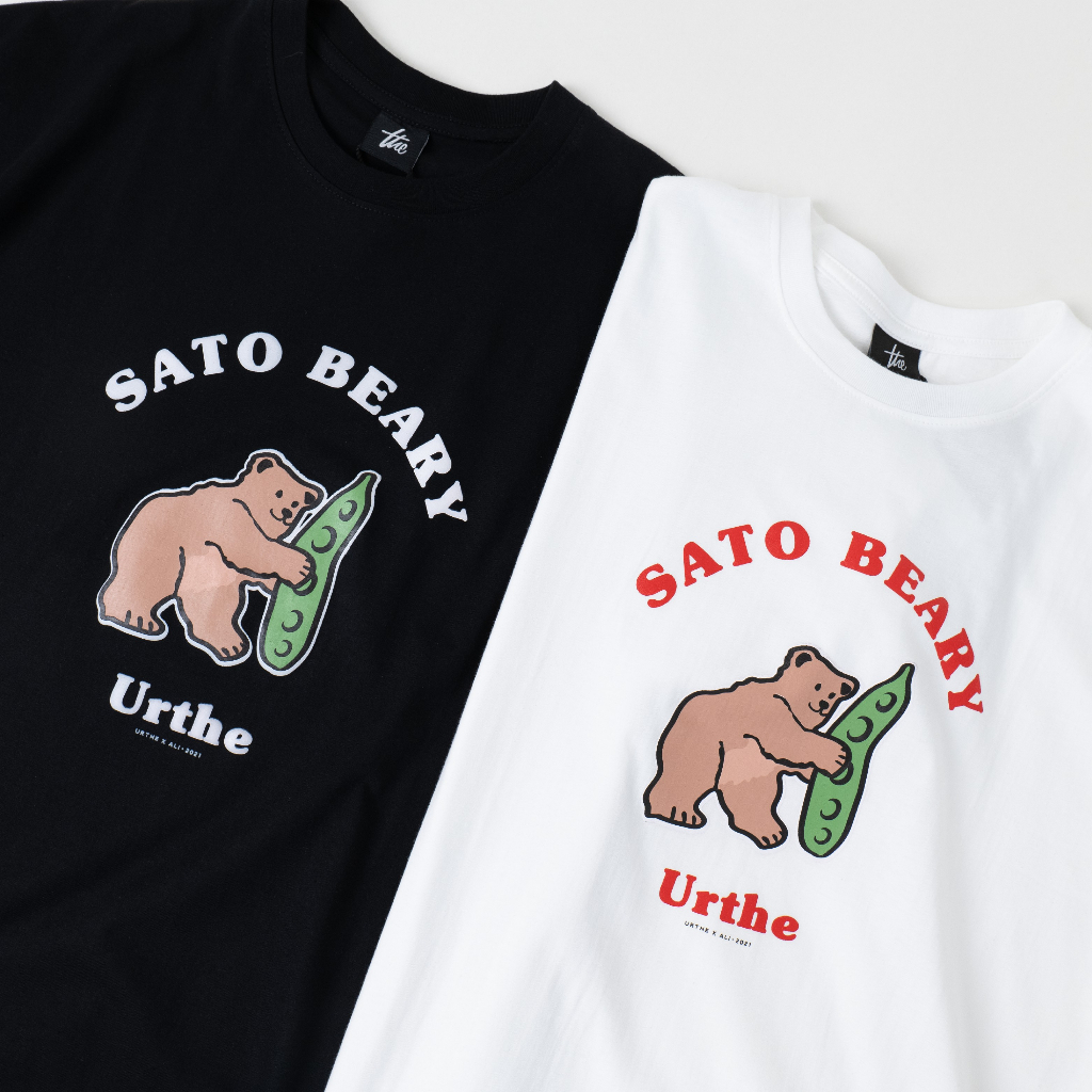 ภาพหน้าปกสินค้าUrthe - เสื้อยืด รุ่น  SATO BEARY จากร้าน urthe.official บน Shopee