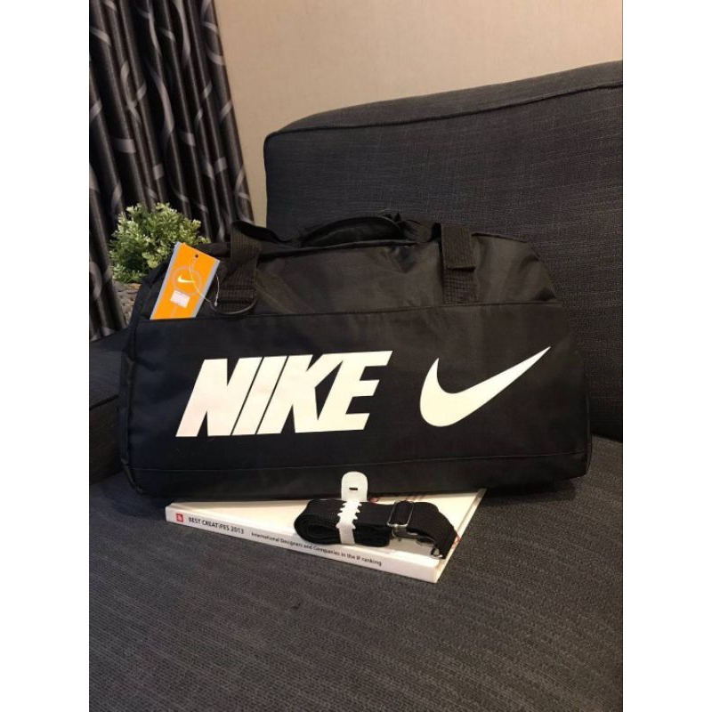 NIKE TRAVEL BAG กระเป๋าเดินทาง สีดำ Shopee Thailand