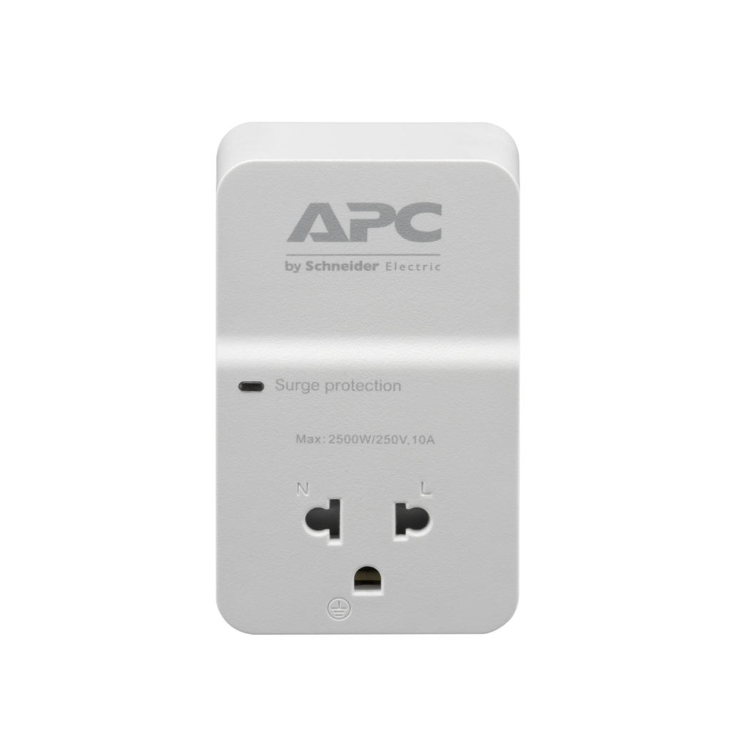 อุปกรณ์ป้องกันไฟกระชาก-pm1w-vn-apc-home-office-surgearrest-1-outlet-230v-ของแท้-10-ปี-onsite-service