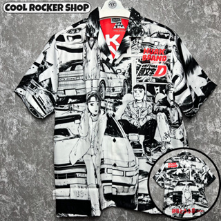 Cool Rocker : เสื้อเชิ้ตลาย INITIAL D