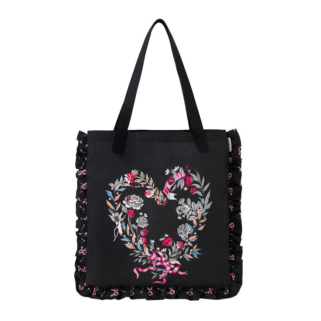 cath-kidston-frill-tote-garland-frill-tote-black