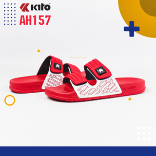 KITO รุ่น AH157 รองเท้าแตะแบบสวมแฟชั่นผู้ชายแบบทูโทน พื้นยาง น้ำหนักเบา ใส่สบาย ไซส์ผู้ใหญ่ 36-43
