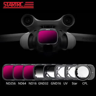 ภาพหน้าปกสินค้าSTARTRC DJI Mini 3/Mini 3 Pro Filter Professional Gradient GND16/ ND16 64 256 / Adjustable CPL Filter Drone Lens Filters ที่เกี่ยวข้อง