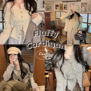 DC Fuffy Cardigan ㅡ เสื้อคาร์ดิแกนขนนุ่ม