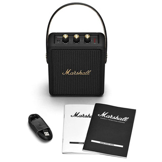 ภาพขนาดย่อของภาพหน้าปกสินค้า2.2 มาร์แชลลำโพงสะดวกMarshall Stockwell II Portable Bluetooth Speaker Speaker The Speaker Black IPX4Wate 100% จากร้าน shining.mall บน Shopee