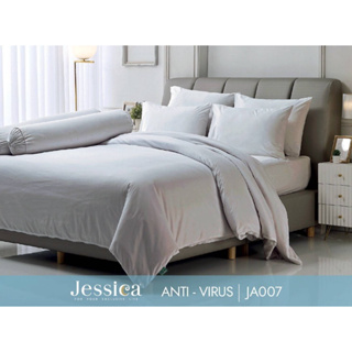 ลิขสิทธิ์แท้💯JA007 : JESSICA Anti-Virus : ผ้าปูที่นอน+ผ้านวม (ขนาด 3.5,5,6 ฟุต)เครื่องนอนเจสซิก้า เคลือบสาร AntiVirus
