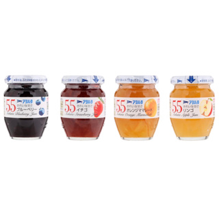 แยมอาโอฮาตะ 🇯🇵 แยมญี่ปุ่น Aohata Jam (Apple Orange Strawberry Blueberry ) 150g.