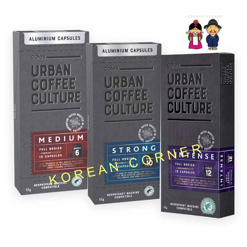 Coles Coffee Capsules Nespresso Machine Compatible from Australie Shopee Thailand
