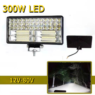 8 นิ้ว 252W สปอร์ตไลท์ LED ไฟสปอตไลท์ ไฟสปอร์ตไลท์รถยนต์ สปอร์ตไลท์ กันน้ำไฟตัดหมอกสปอร์ตไลท์สไตล์เรโทรสำหรับรถ 12V 24V