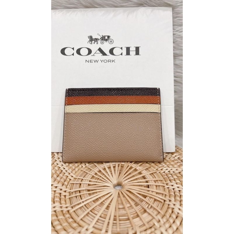 งาน-shop-coach-flat-colorblock-card-case