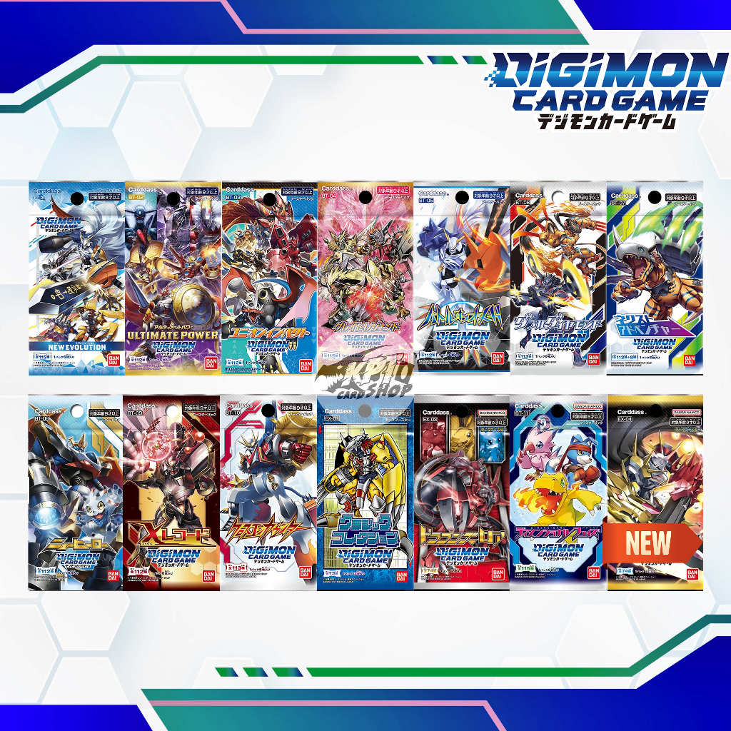 digimon card game next adventure booster box Digimon TCG