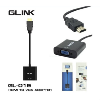 ตัวแปลง HDMI ออก VGA    GLINK HDMI to VGA Adapter รุ่น GL-019