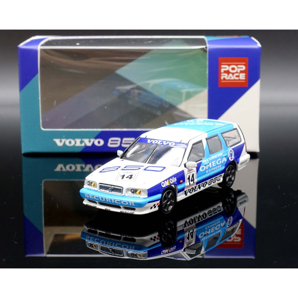 pop-race-1-64-volvo-850-t-5r-btcc-1994-no-14-diecast-scale-model-car
