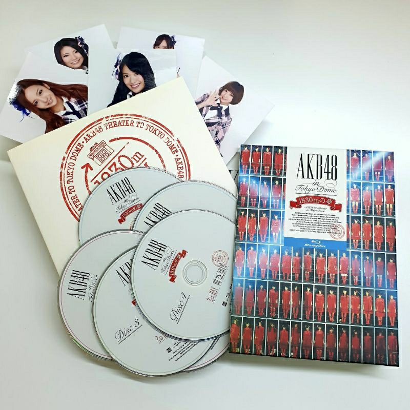 new-stock-akb48-in-tokyo-dome-1830m-no-yume-1830-m-7-blu-ray-discs-box-set-5-bonus-photos