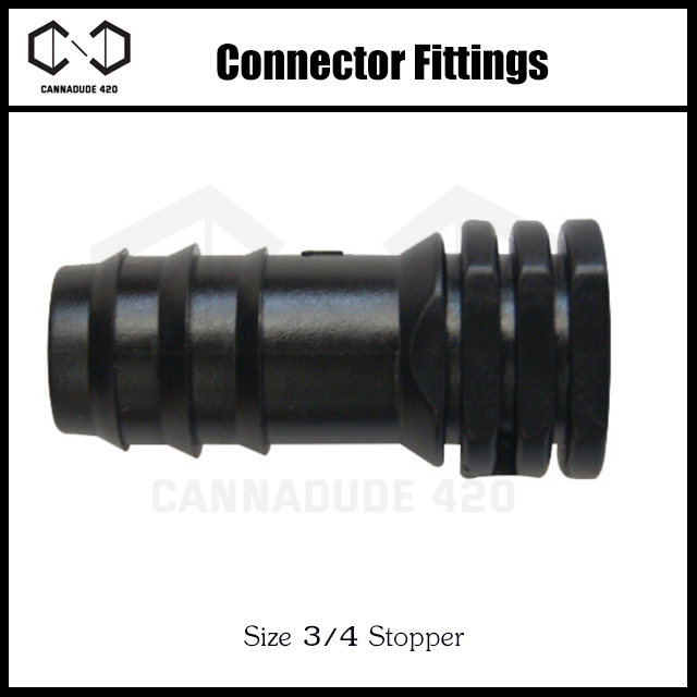 ชุดท่อ-ตัวต่อ-ระบบรดน้ำอัตโนมัติ-connector-fittings-3-4-straight-connectors-elbow-connectors-t-connectors-stopper