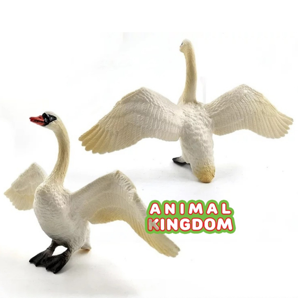 animal-kingdom-โมเดลสัตว์-หงส์-ขาวว-ขนาด-13-90-cm-จากสงขลา