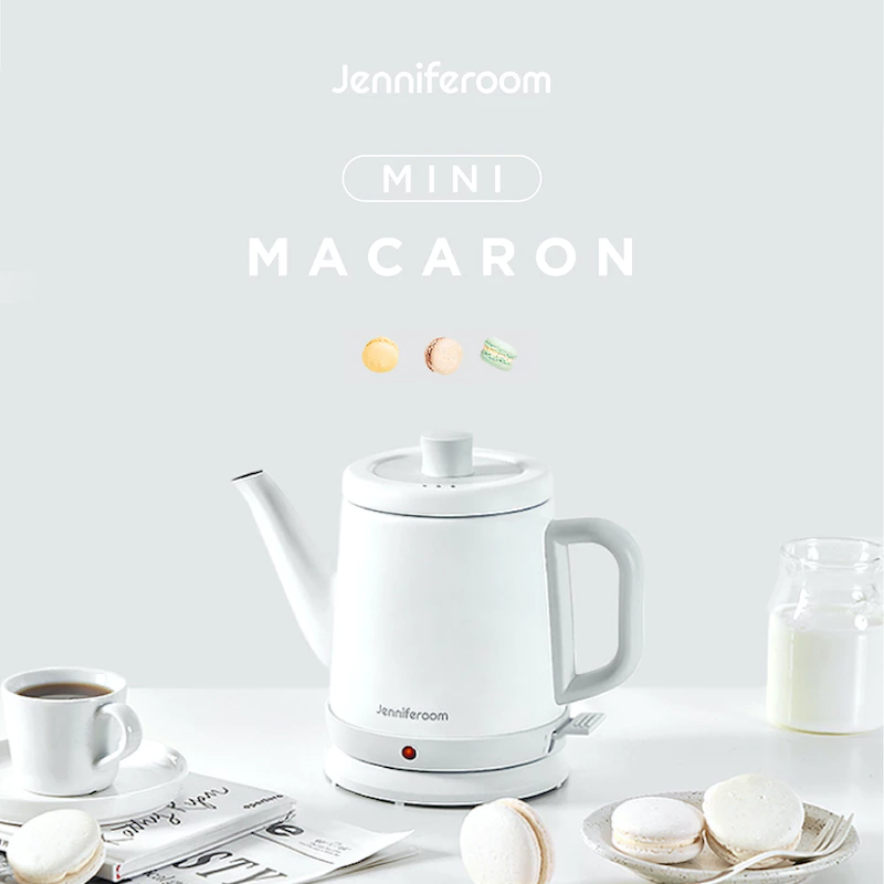16. Jenniferoom กาต้มน้ำไฟฟ้า Mini Macaron Kettle ความจุ 800 ml. รุ่น JRTH-K182