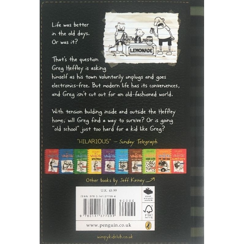 new-diary-of-a-wimpy-kid-old-school-book-10-paperback-english-by-jeff-kinney