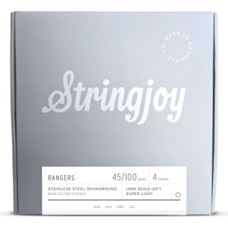 Stringjoy Rangers 45/100 Stainless Roundwound 4 Bass Strings สายกีตาร์เบส 4 สาย สแตนเลส