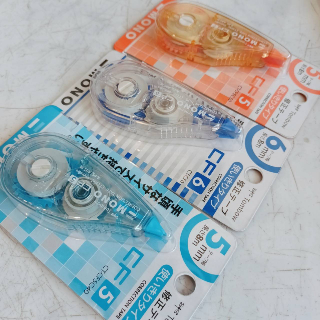 เทปลบ Tombow Correction Tape Mono CF Orange CTCF5C50 Shopee Thailand