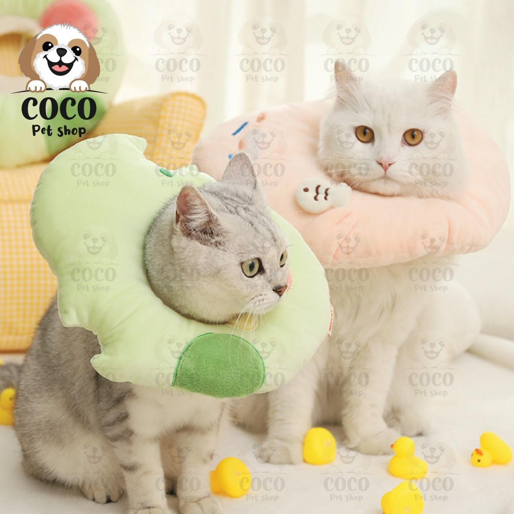 cocopet-shop-ปลอกคอกันเลีย-คอลล่าแมว-คอลล่าสุนัข-ปลอกคอสัตว์เลี้ยง-รูปลายการ์ตูนน่ารัก-ปลอกคอนุ่มสบาย