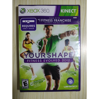 (มือ1)​ Xbox​ 360 (kinect​)​ -​ Your Shape Fitness Evolved 2012 (ntsc)​*เล่นได้ทุกโซน