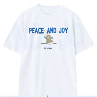 เสื้อการ์ตูน ลาย Pace AND Joy ลายหมี