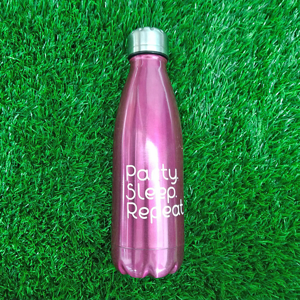VACUUM FLASK เก็บความเย็น/ร้อนมากกว่า 12ชม. 500 ml. ขวดน้ำสแตนเลส 2 ...