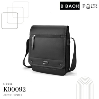 กระเป๋าใส่แท็บเล็ต กระเป๋าสะพายข้าง K00092 สีดำ