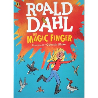 New The Magic Finger Colour Edition paperback english by Roald Dahl Illustrated by Quentin Blake ฉบับสี A4