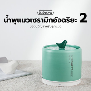 PETKIT Eversweet Ceramic2 Smart Drinking Fountain (Global Version) ประกันศูนย์ไทย1ปี