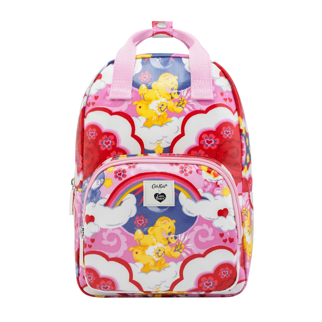 Cath Kidston Kids Classic Large Backpack with Mesh Pocket Wish Big Pink Shopee Thailand