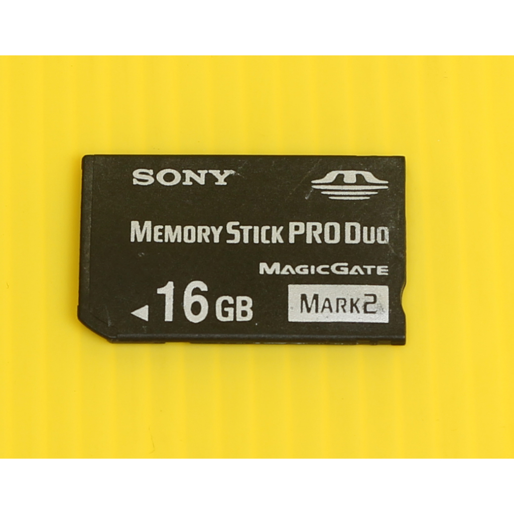 ภาพหน้าปกสินค้าพร้อมส่ง Memory Stick ของ SONY หน่วยความจำ 16 GB การ์ดกล้องเก่า