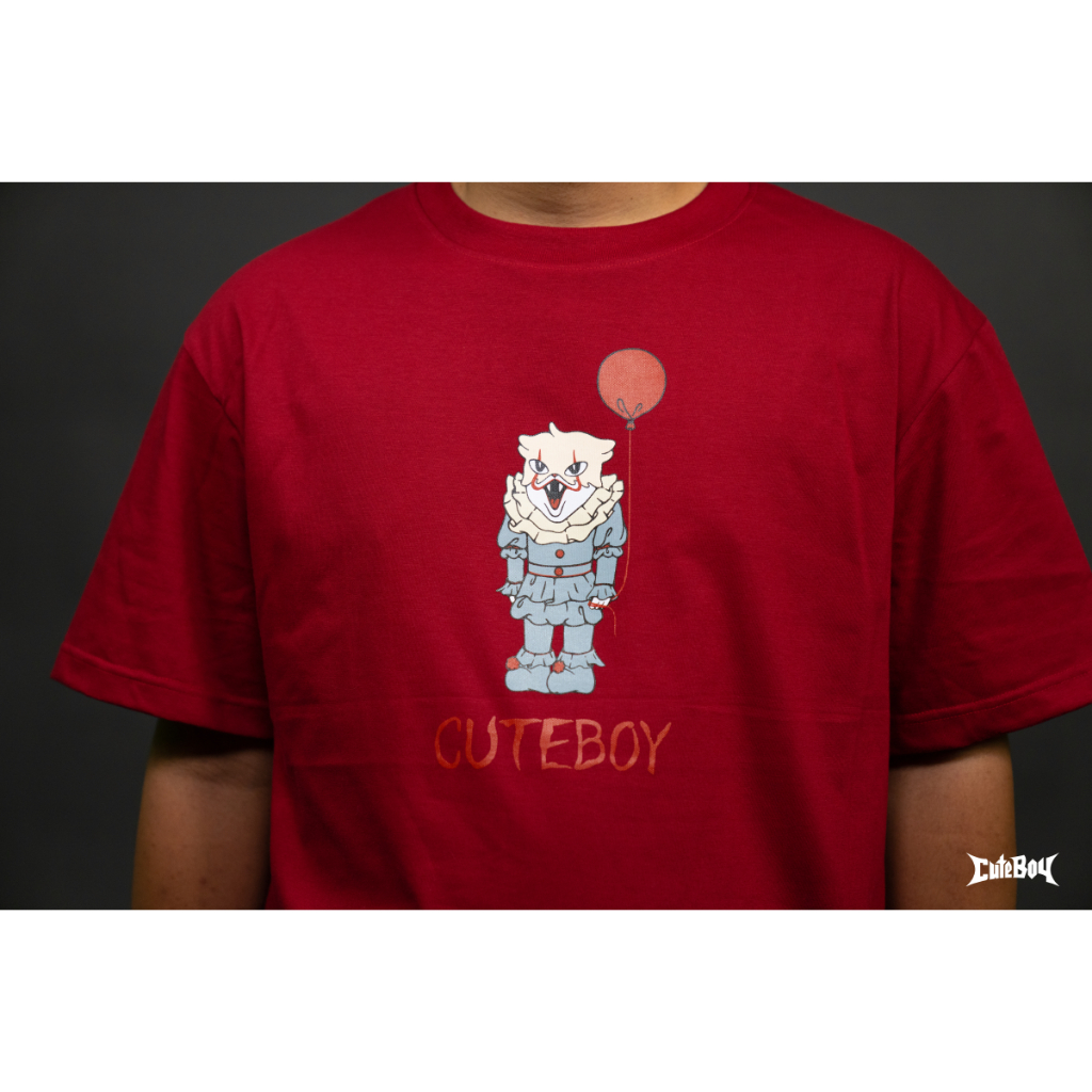 cuteboy-shop-เสื้อยืดโอเวอร์ไซซ์-ผ้าคอตตอน-100-ลาย-its-gle
