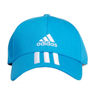 FBT &amp; ADIDAS หมวกแก๊ปผ้าคอมทวิล หมวกมีทรง BASEBALL 3-STRIPES HD7236