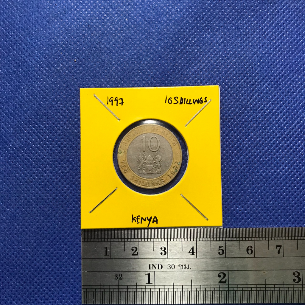 no-61070-ปี1997-kenya-เคนยา-10-shillings-เหรียญสะสม-เหรียญต่างประเทศ-เหรียญเก่า-หายาก-ราคาถูก
