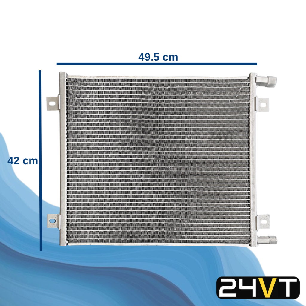 แผงร้อน-โคมัทสุ-พีซี-70-komatsu-pc-70-แผงรังผึ้ง-รังผึ้ง-แผงคอยร้อน-คอนเดนเซอร์-คอยแอร์