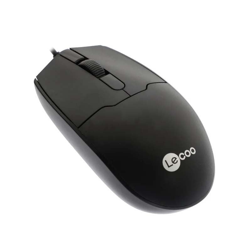 USB MOUSE LECOO (MS101) BLACK BY LENOVO(By Shopee SuperTphone1234 ...